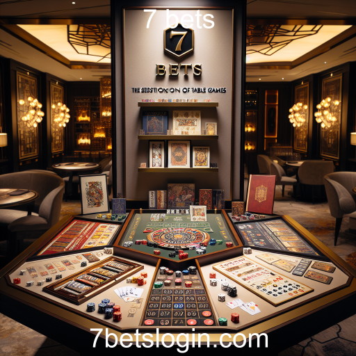 Explore o Mundo dos Jogos de Mesa na 7 Bets